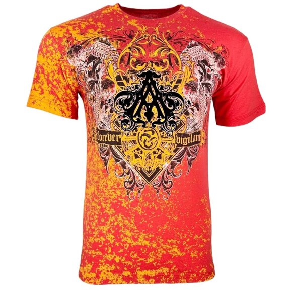 AFFLICTION Other - Archaic by Affliction Men's T-Shirt Pestilence Biker Tattoo S-5XL